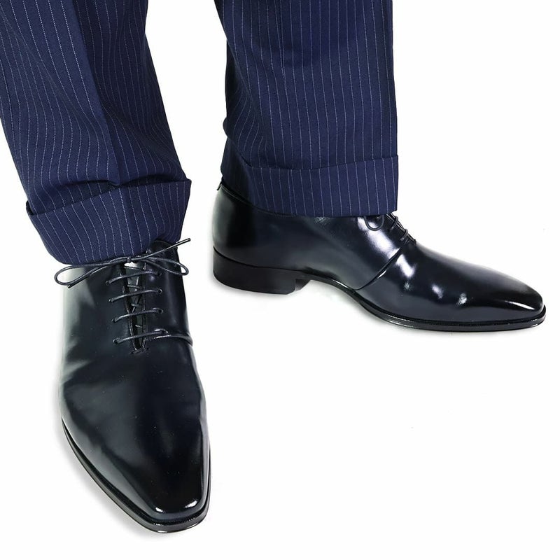 クインクラシコ ホールカット ドレスシューズ 25011 ブラック 2