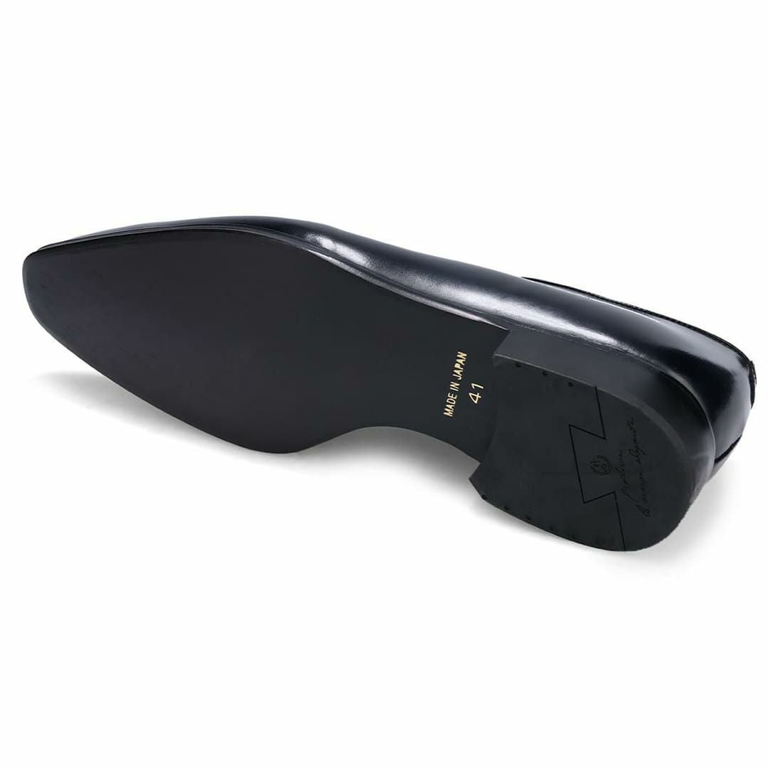 クインクラシコ ホールカット ドレスシューズ 25011 ブラック 7