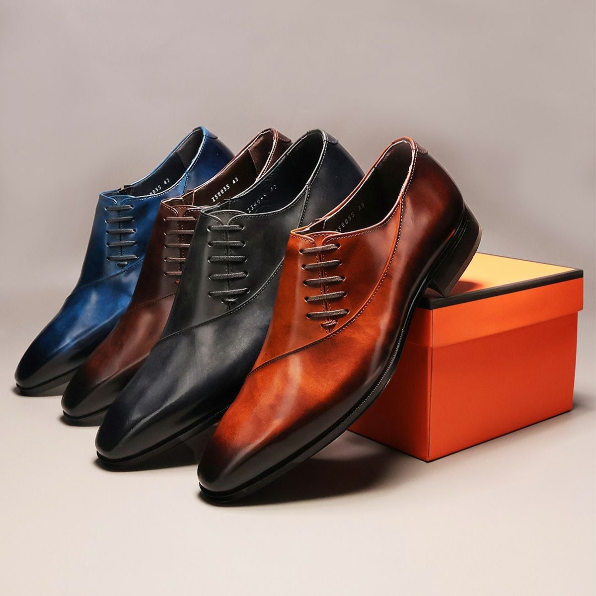 クインクラシコオリジナル 国産ビジネスシューズ サイドレース エラスティック 250050 5