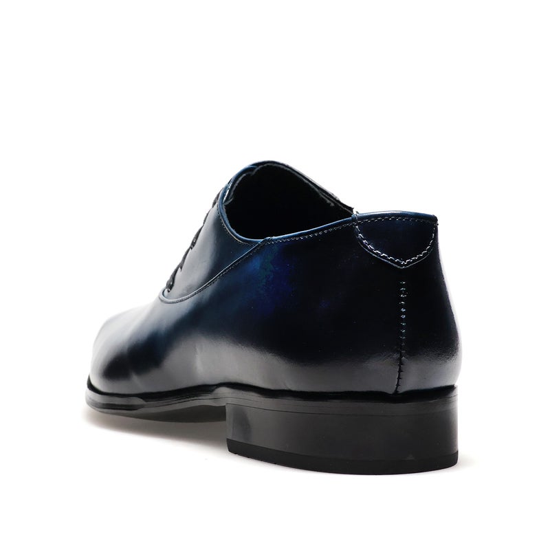 クインクラシコオリジナル 国産ビジネスシューズ サイドレース エラスティック 25005 ネイビー5