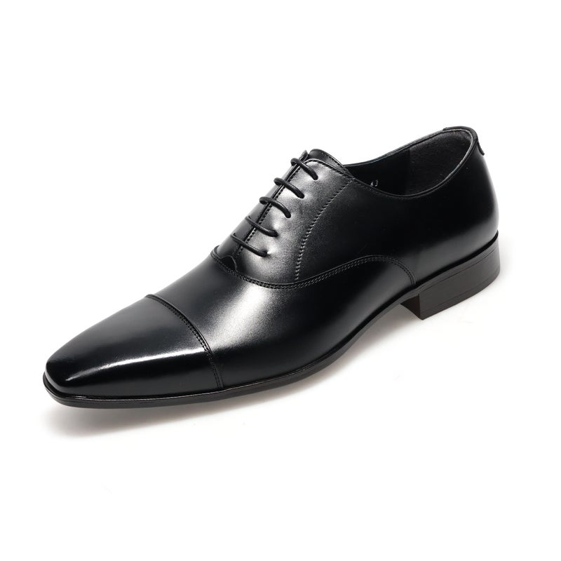 クインクラシコ ストレートチップ キャップトゥ 26001 ブラック 6