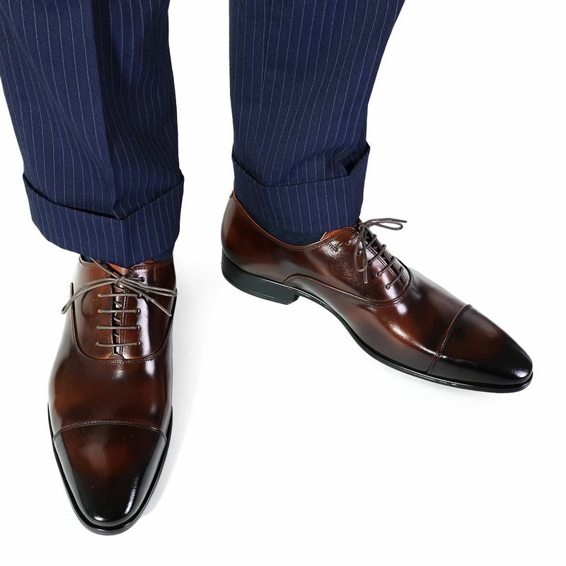 クインクラシコ ストレートチップ キャップトゥ 34001 ブラック 7