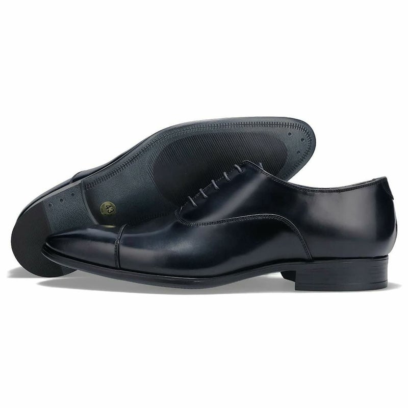 クインクラシコ ストレートチップ キャップトゥ 34001 ブラック