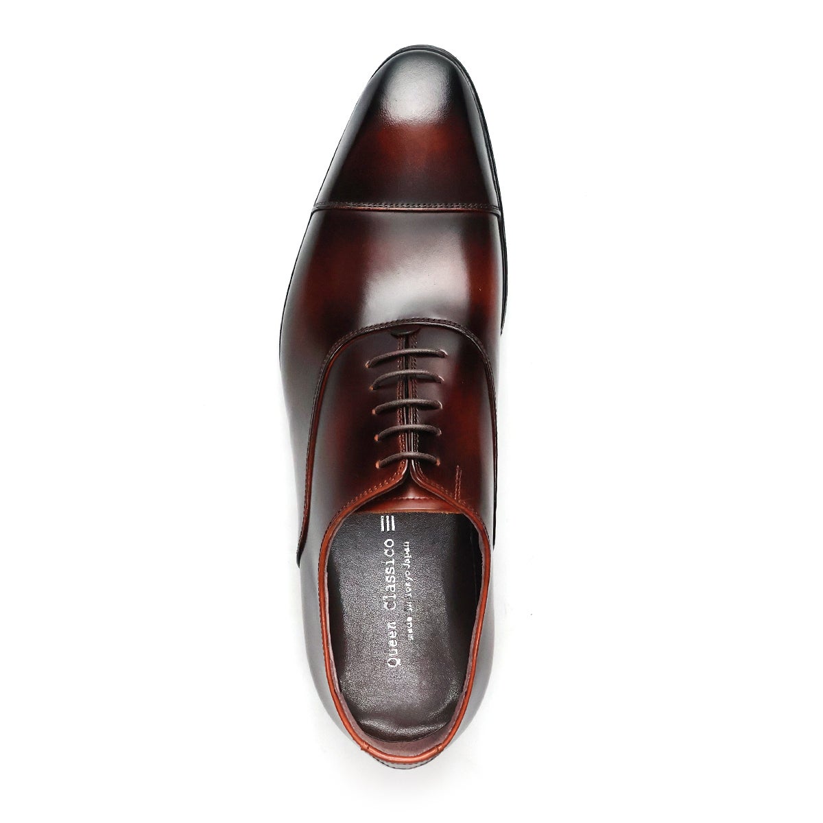 クイーンクラシコ　41(26cm) Brown クインクラシコ国産ライン 内羽根ストレートチップ QueenClassico
