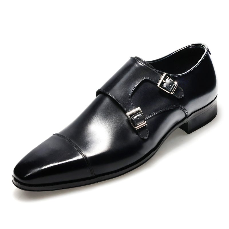 クインクラシコ ダブルモンク 25010 ブラック 7