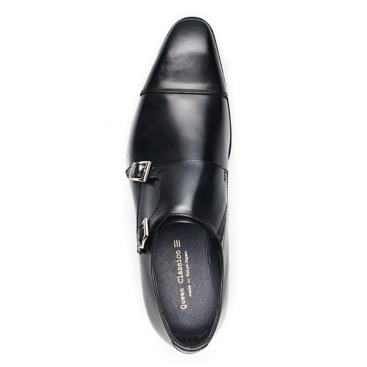 クインクラシコ ダブルモンク 25010 ブラック 9