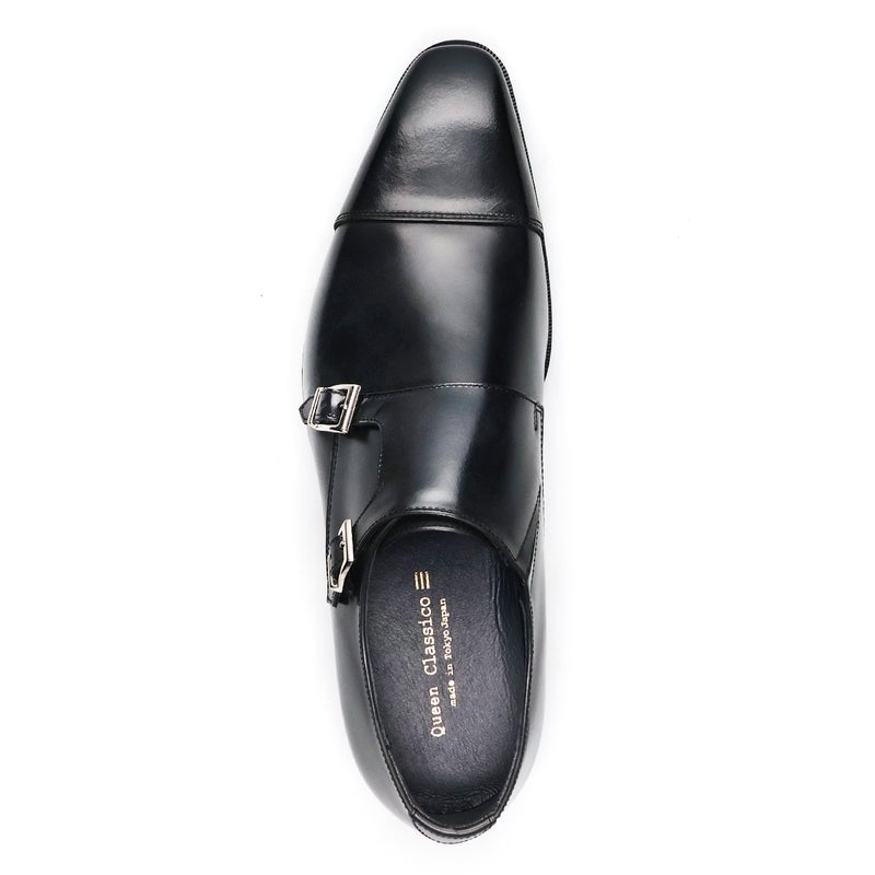 クインクラシコ ダブルモンク 25010 ブラック 9