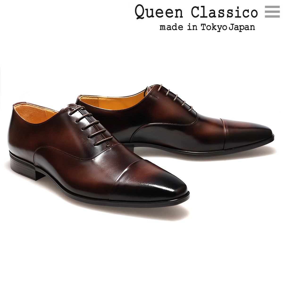 クインクラシコ レベルソ ストレートチップ キャップトゥ 62001 6