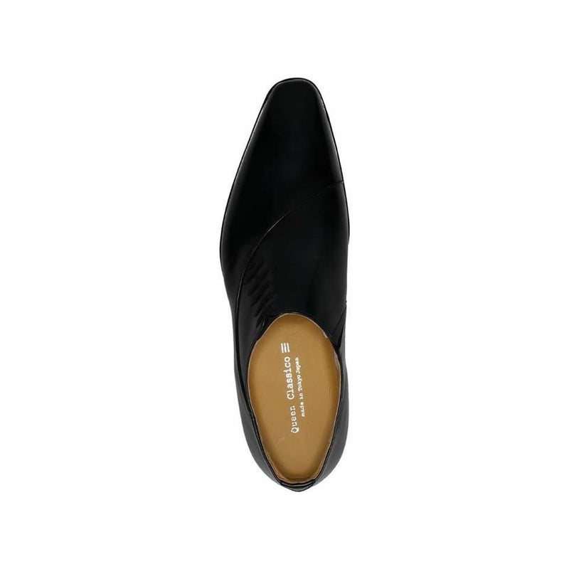 クインクラシコ サイドレース ドレスシューズ 62002 ブラウン9