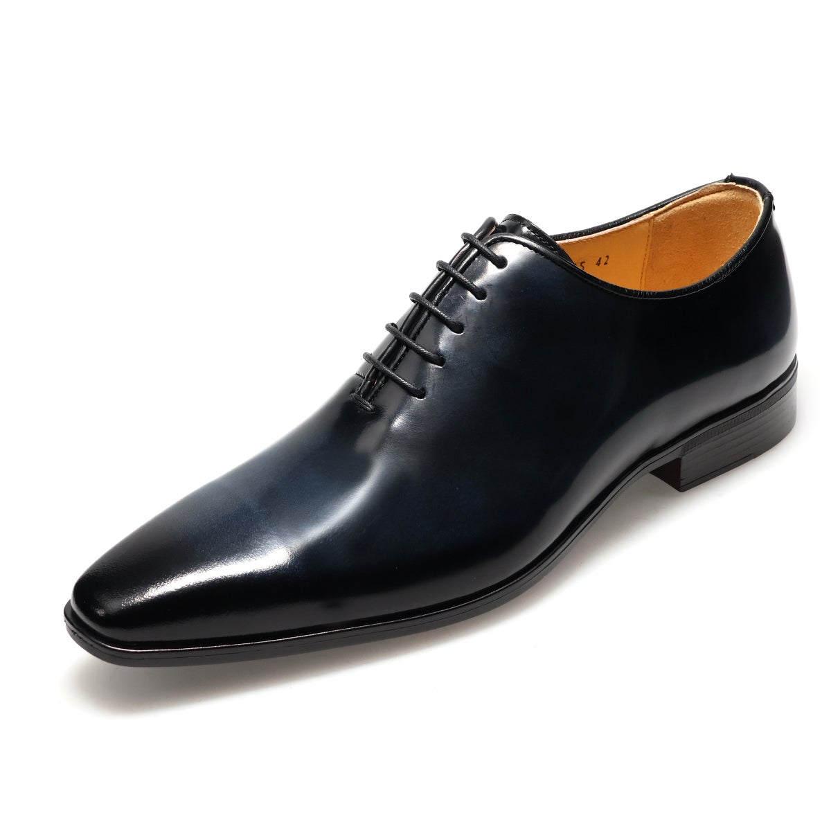 クインクラシコ ホールカット ドレスシューズ 62003 ネイビー 3