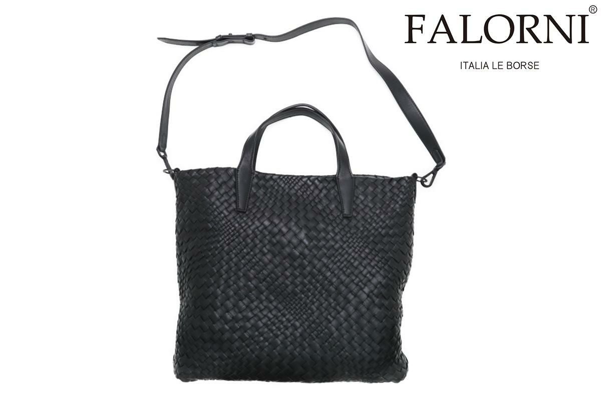 ファロルニ ショルダーバッグ美品  - 黒 楽天市場】FALORNI ファロルニ ショルダーバッグ メンズ レディース