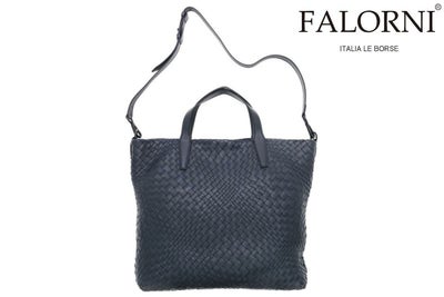 FALORNI ファー使いハンドトート数回使用イタリア製