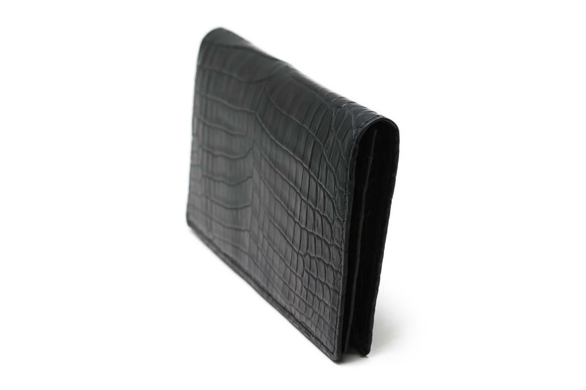 レザック / LE'SAC 財布 8118-abk ベビーナイルクロコダイル長財布