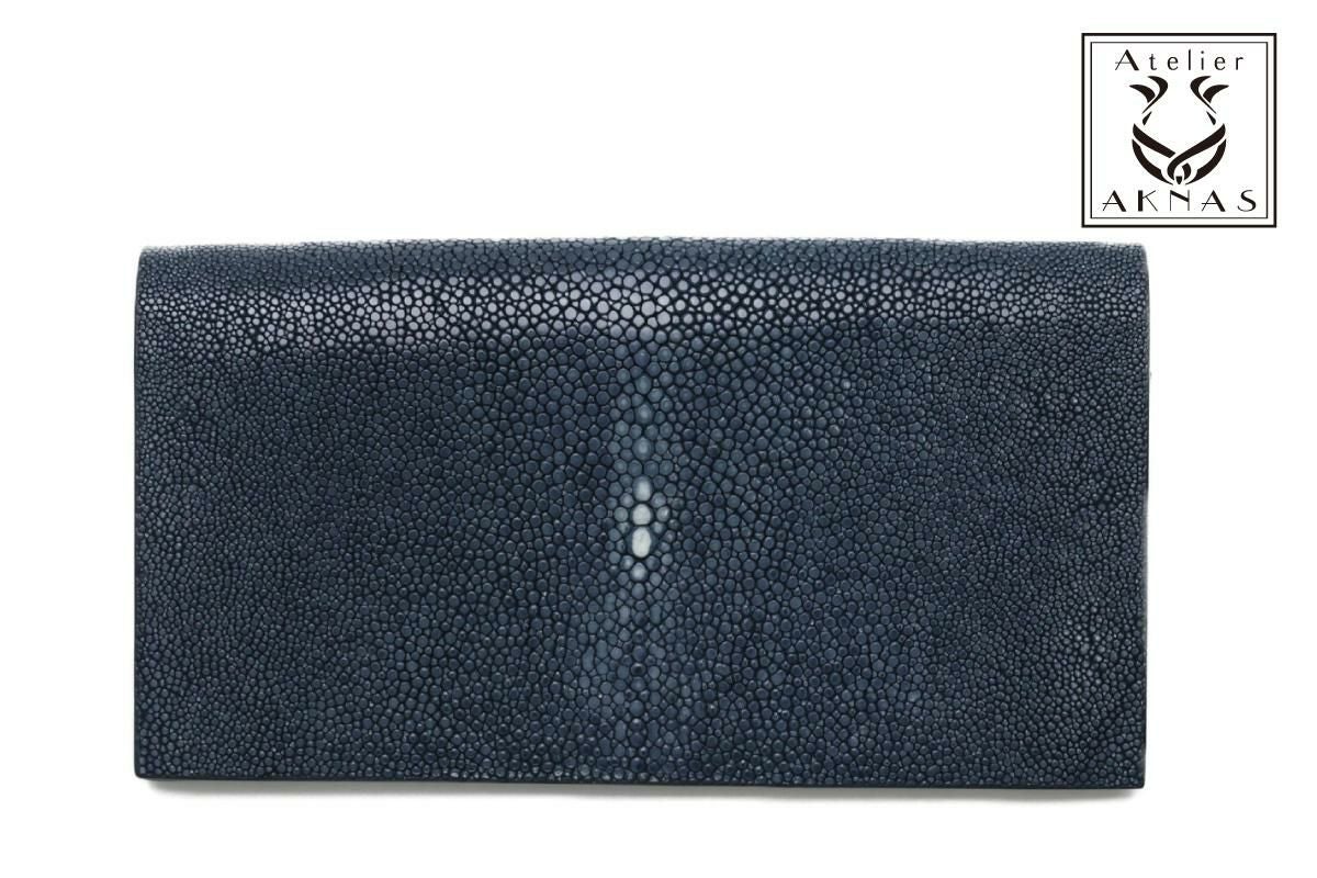 アトリエアクナス AtelierAKNAS コンパクト財布 NAVY ネイビー アトリエ アクナス / ATELIER AKNAS 財布 wp-006nv アトリエアクナス