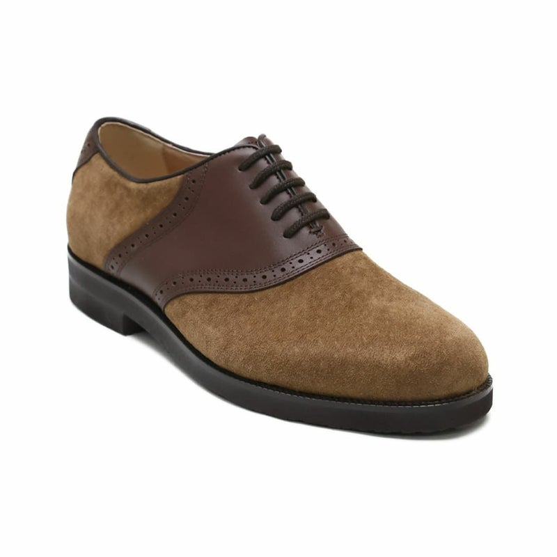 ハッシュパピー メンズ 内羽根サドルシューズ m-184ttau 9