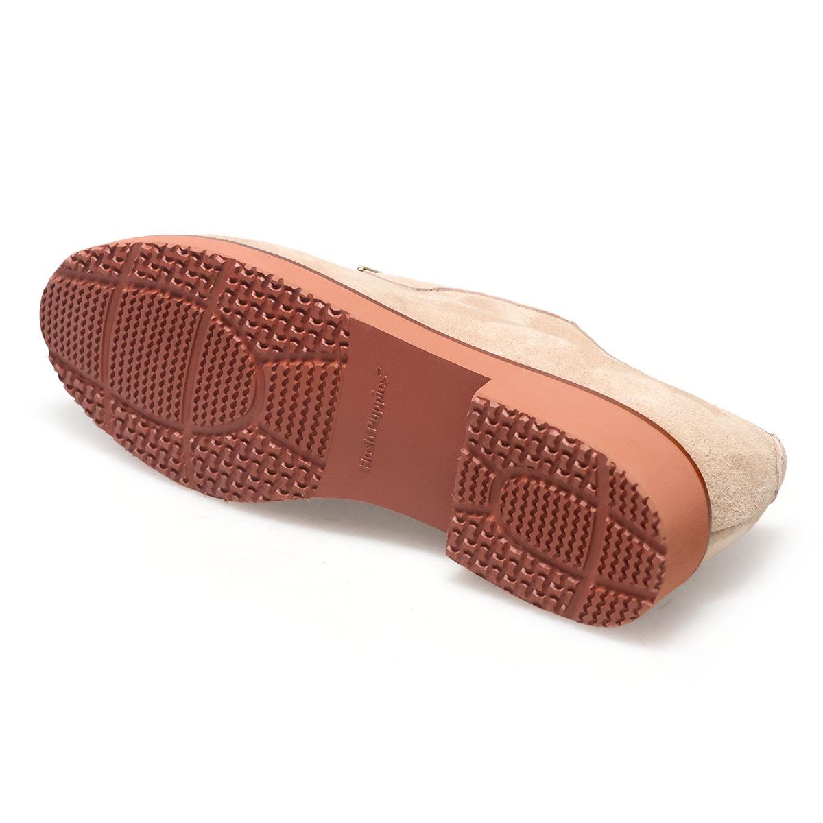 ハッシュパピー レディース 外羽根プレーントゥ 国産(日本製) Hush Puppies l-220t