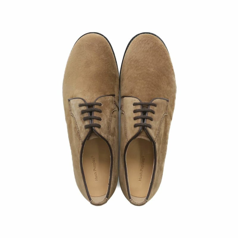 ハッシュパピー レディース 外羽根プレーントゥ 国産(日本製) Hush Puppies l-220t