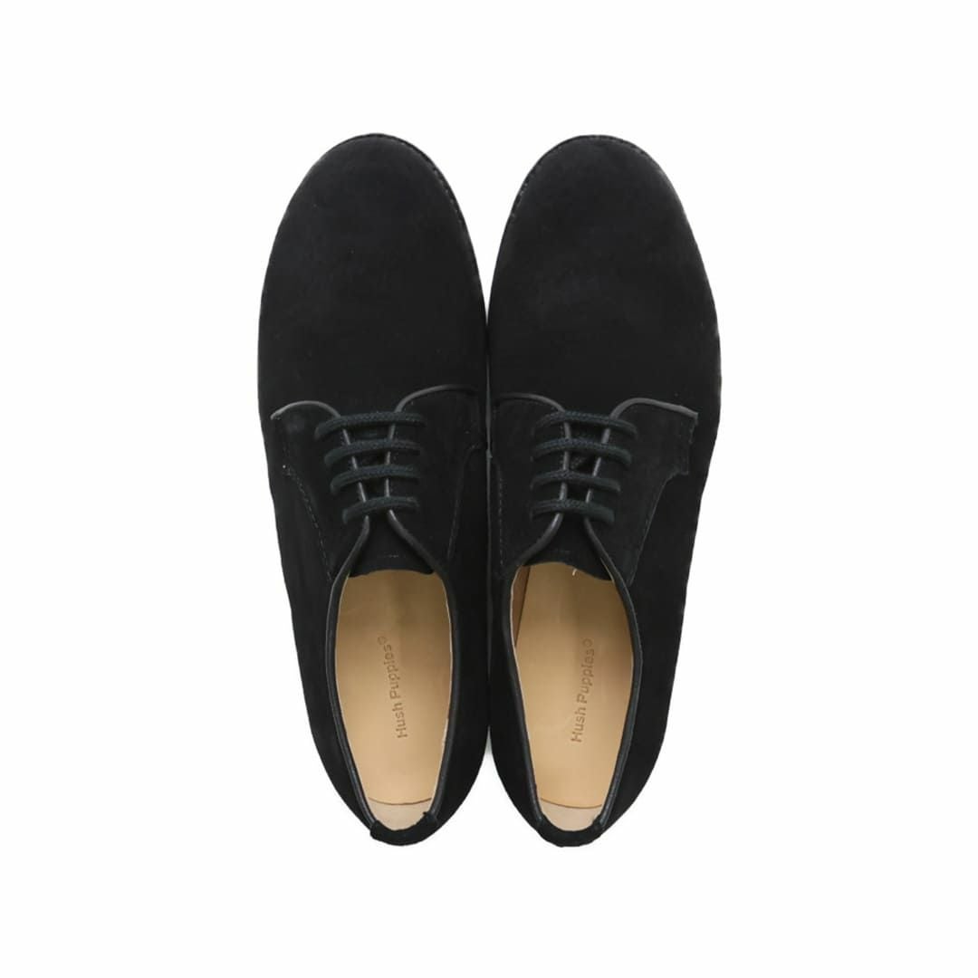 ハッシュパピー レディース 外羽根プレーントゥ 国産(日本製) Hush Puppies l-220t