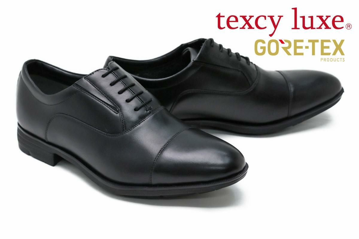 テクシーリュクス / texcy luxe 外羽根Uチップ ゴアテックス 防水 TU