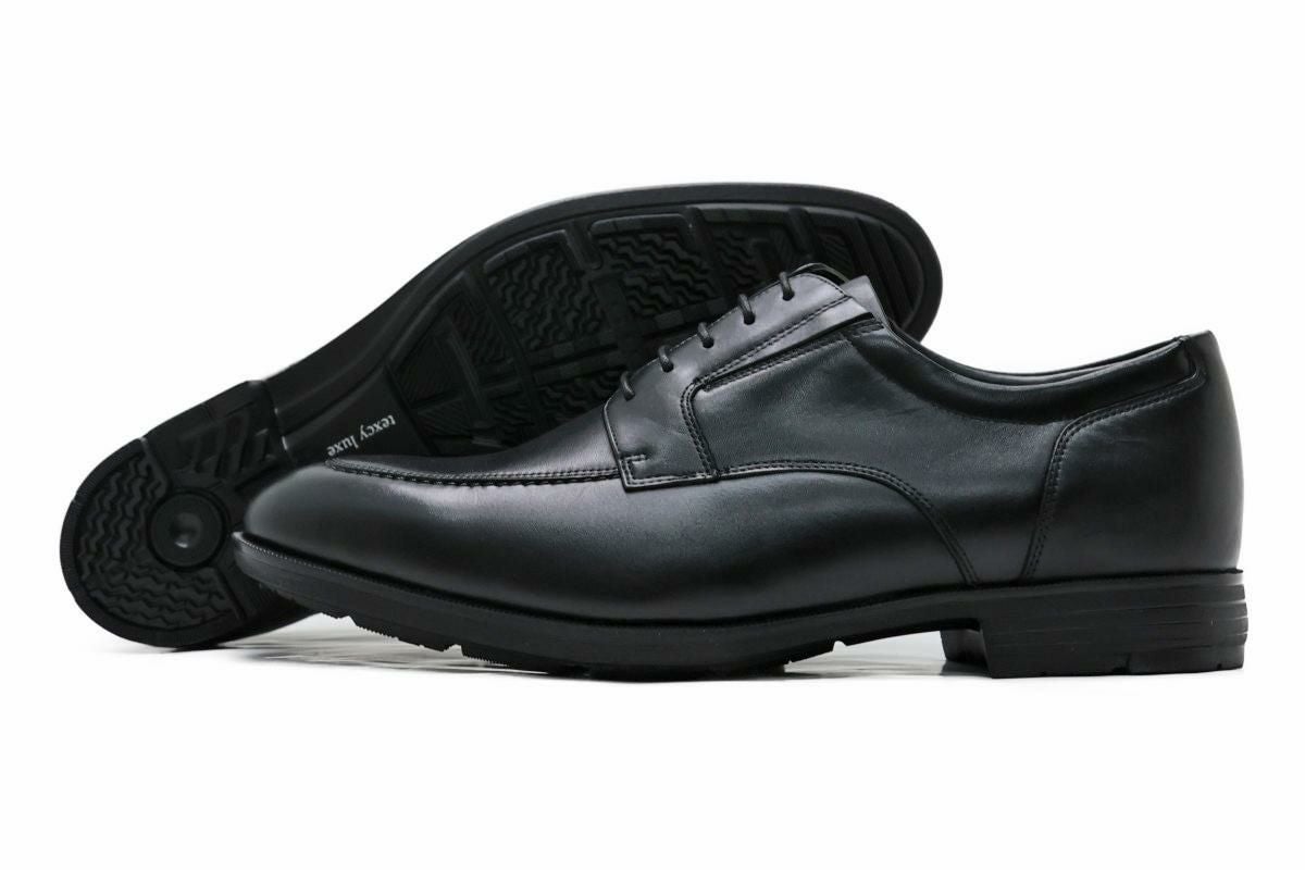 ✨未使用✨ テクシーリュクス ゴアテックス ドレスシューズ 外羽根 レザー 黒 テクシーリュクス / texcy luxe 外羽根Uチップ ゴアテックス 防水 TU