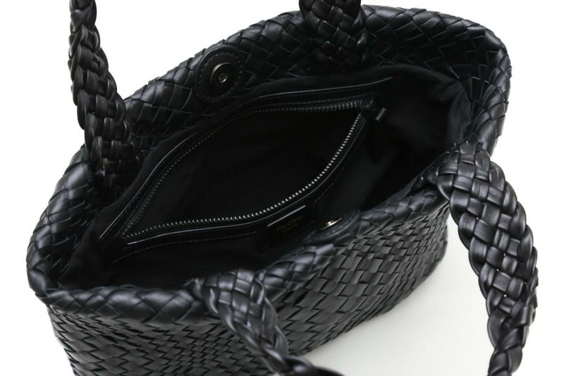 ファロルニ バッグ ハンドバッグ ブラック 6