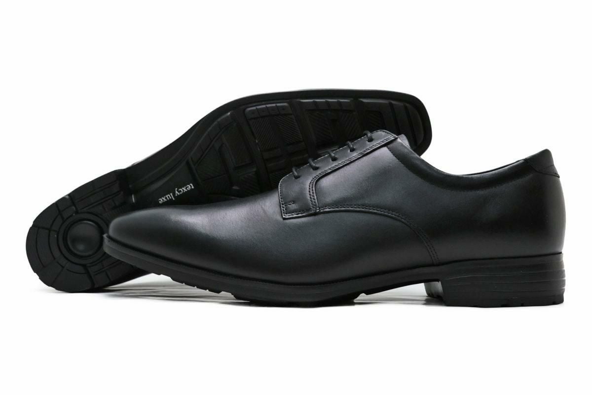美品✨ テクシーリュクス ゴアテックス 26.5 ブラック texcyluxe テクシーリュクス / texcy luxe 外羽根ストレートチップ スリッポン TU
