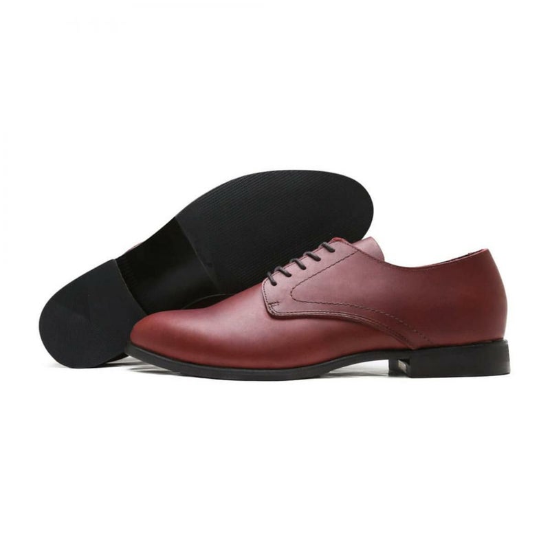 オルゴ / HORUGO メンズ カジュアルシューズ hc001bk 外羽根プレーントゥ ブラック ボルドー ブラウン