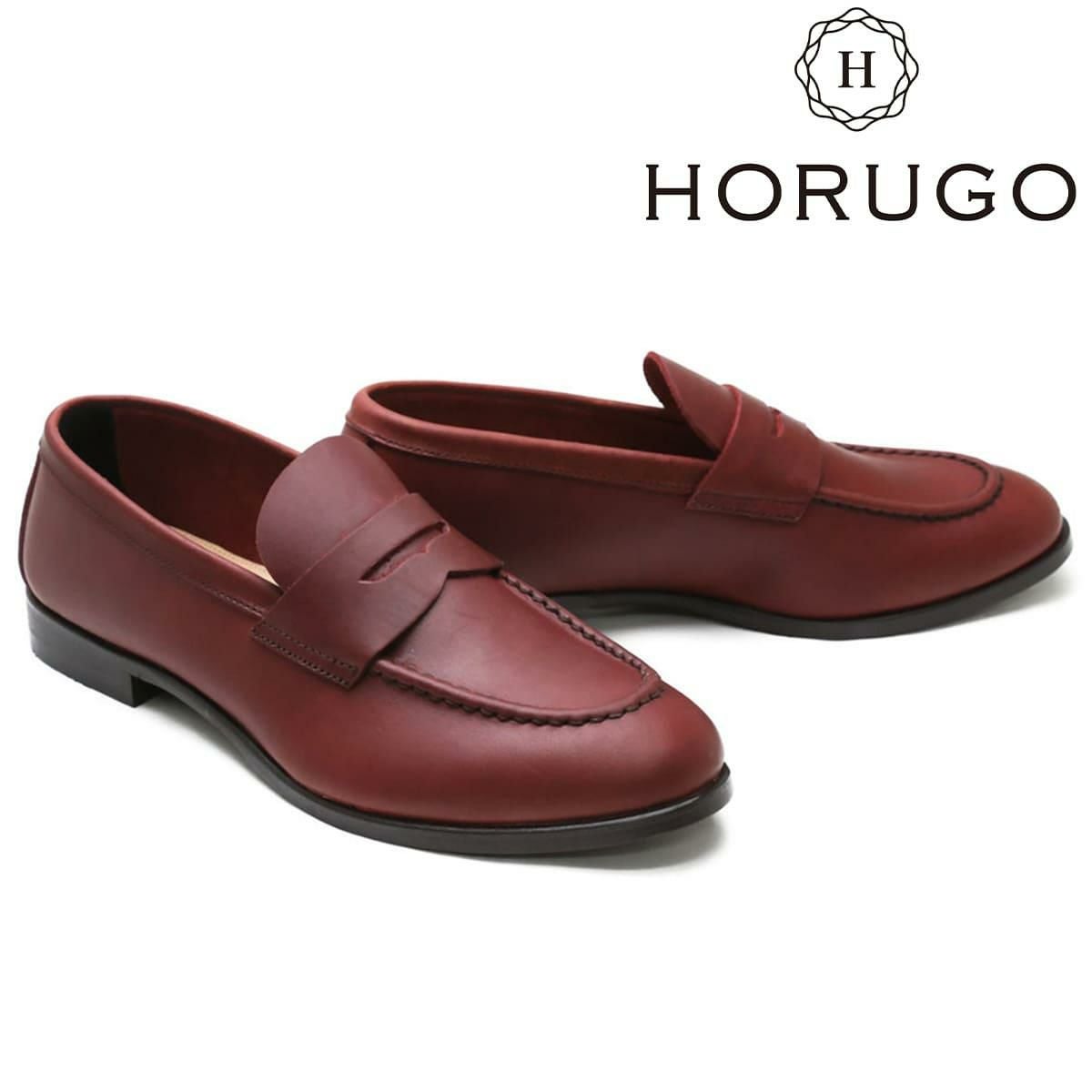 オルゴ メンズ カジュアルシューズ ローファー HORUGO hc002 の通販