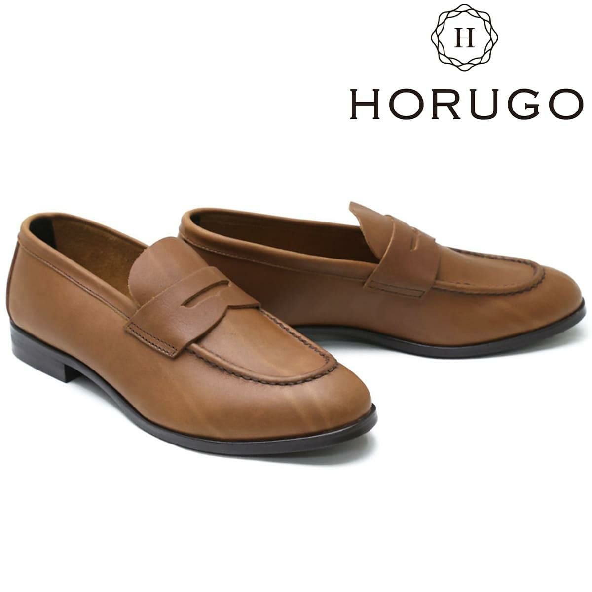 オルゴ メンズ カジュアルシューズ ローファー HORUGO hc002 の通販