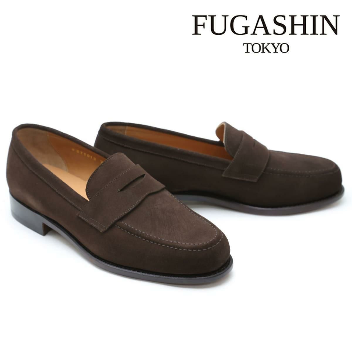 フウガシン メンズ ドレスシューズ コインローファー FUGASHIN fg7101
