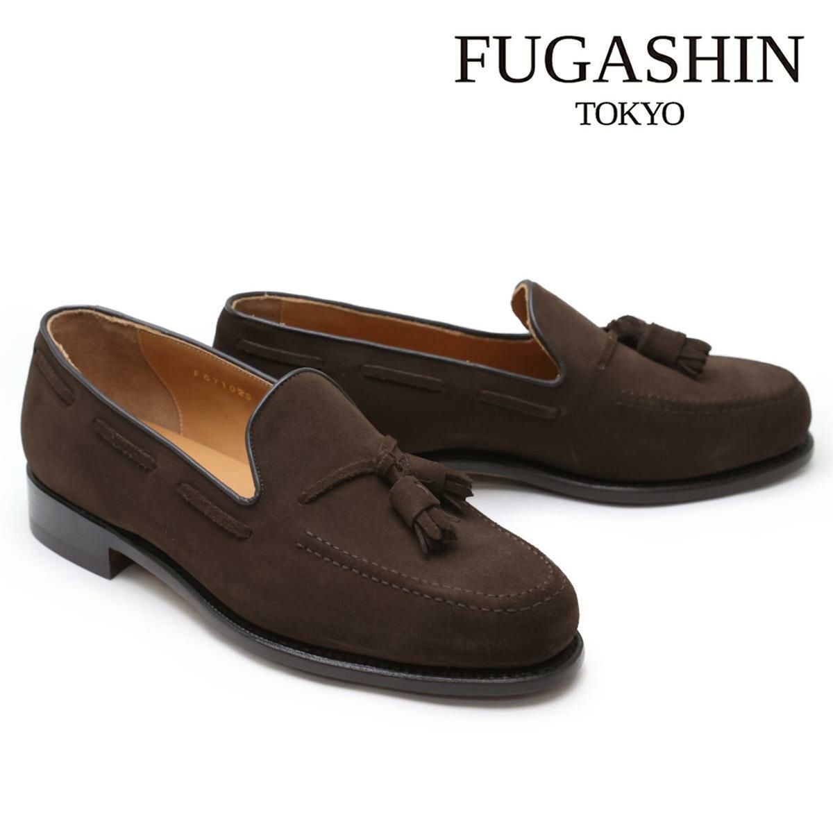 フウガシン メンズ ドレスシューズ タッセルローファー FUGASHIN