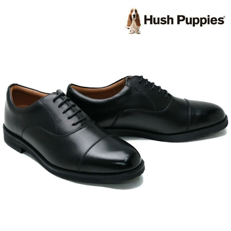 ハッシュパピー メンズ 内羽根ストレートチップ m-0246natbk ブラック