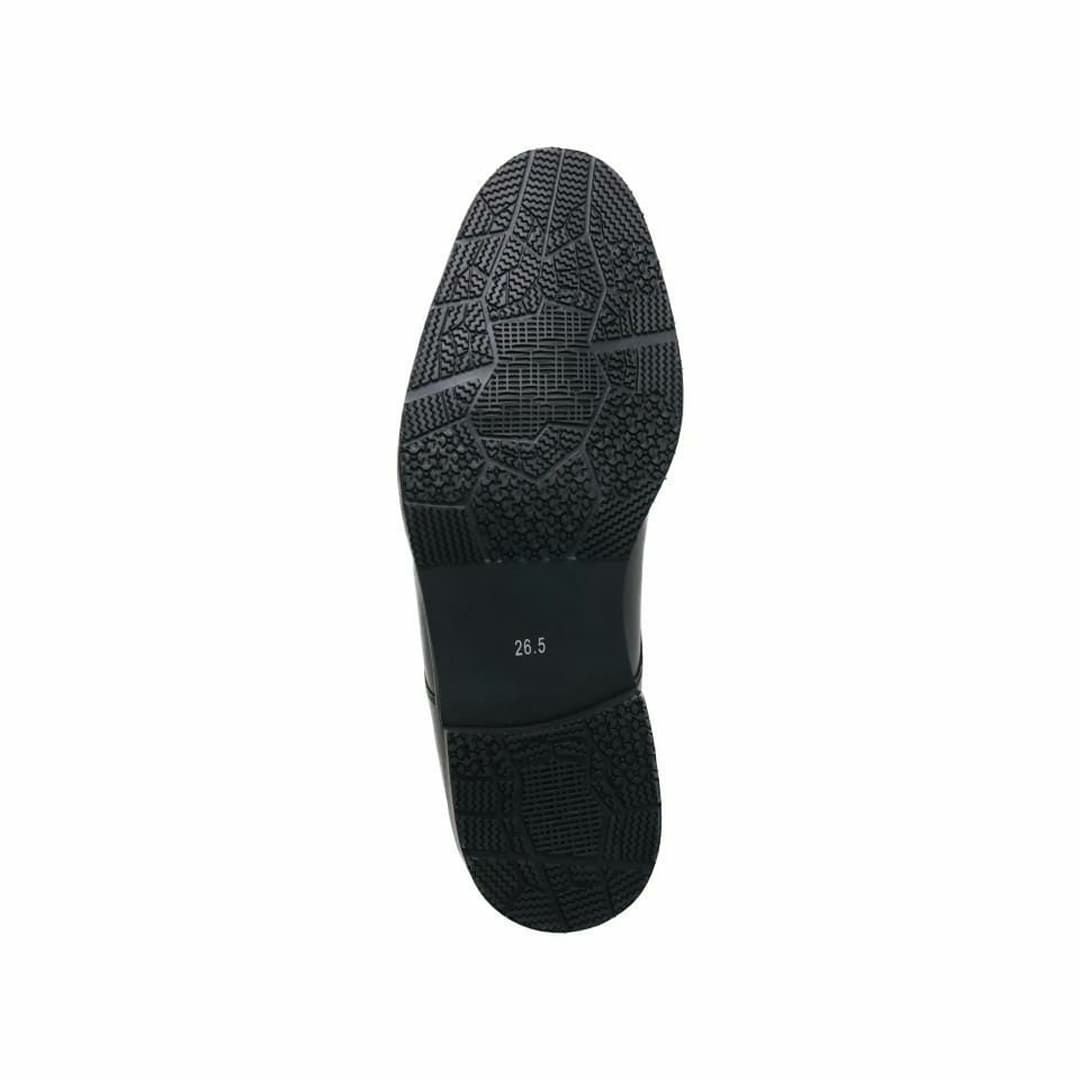 ハッシュパピー メンズ 外羽根プレーントゥ m-0247natbk ブラック 8