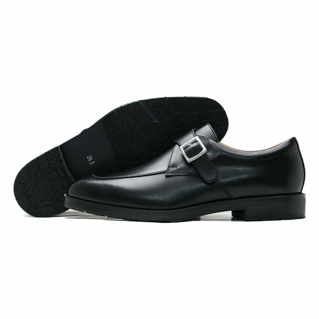 ハッシュパピー メンズ モンクストラップ m-0249natbk ブラック 9