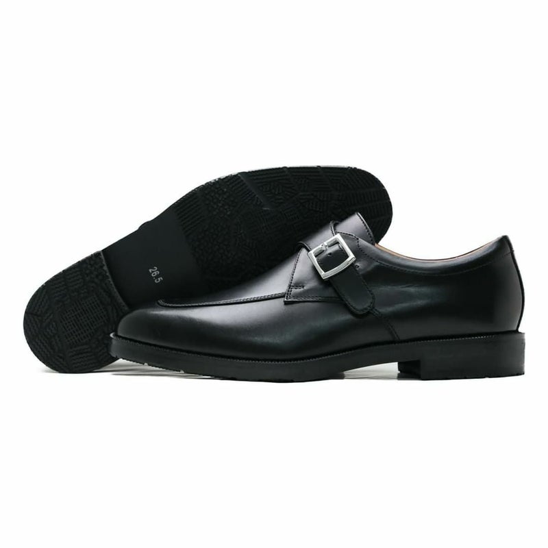 ハッシュパピー メンズ モンクストラップ m-0249natbk ブラック 9