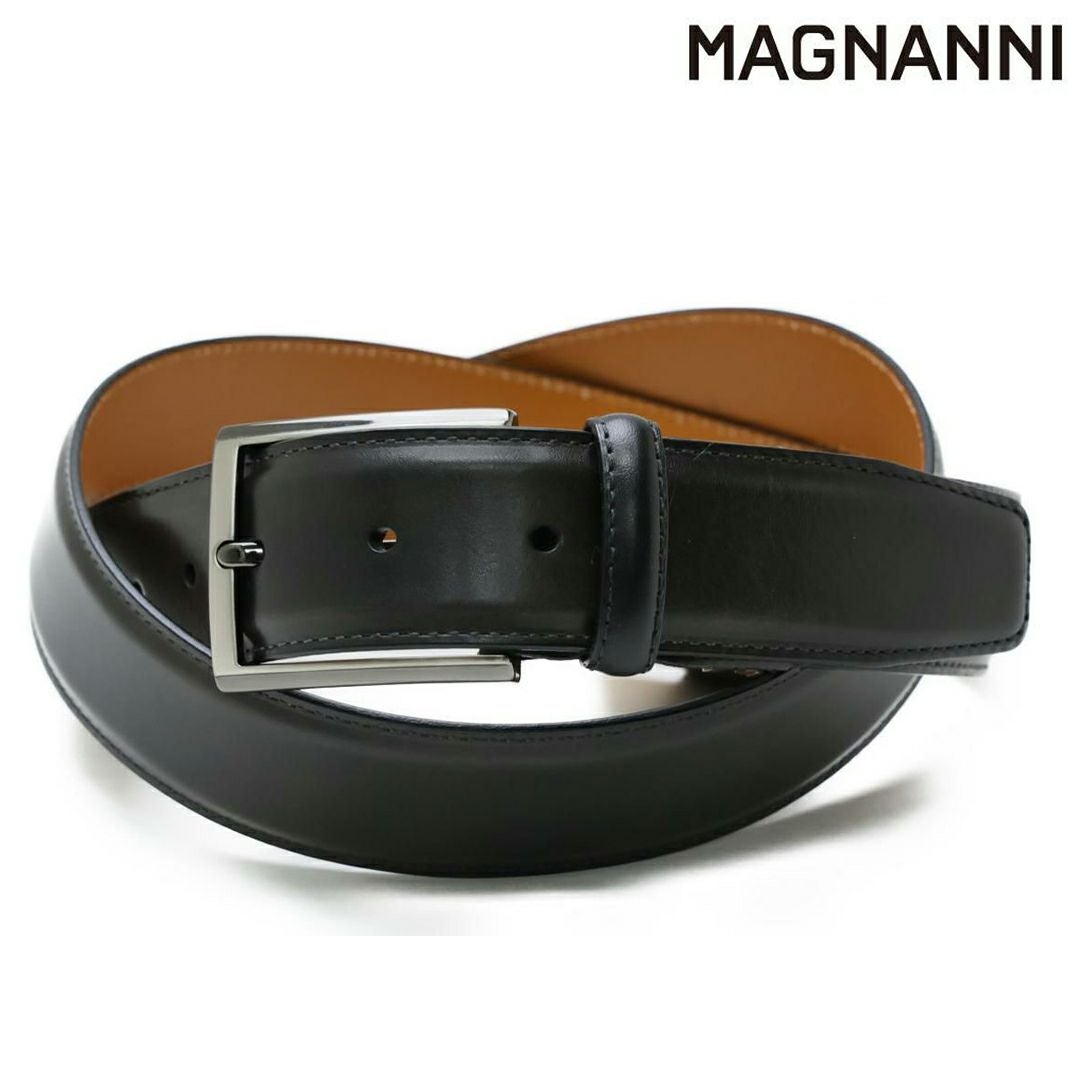マグナーニ / MAGNANNI 革小物 mgmb3002br レザーベルト ブラウン の