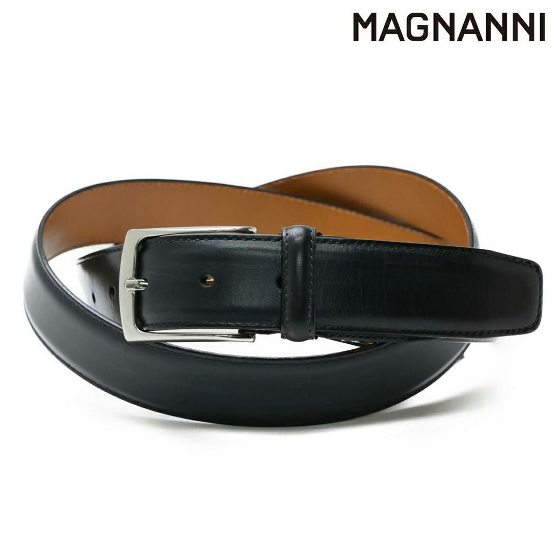 マグナーニ / MAGNANNI 革小物 mgmb3002br レザーベルト ブラウン の