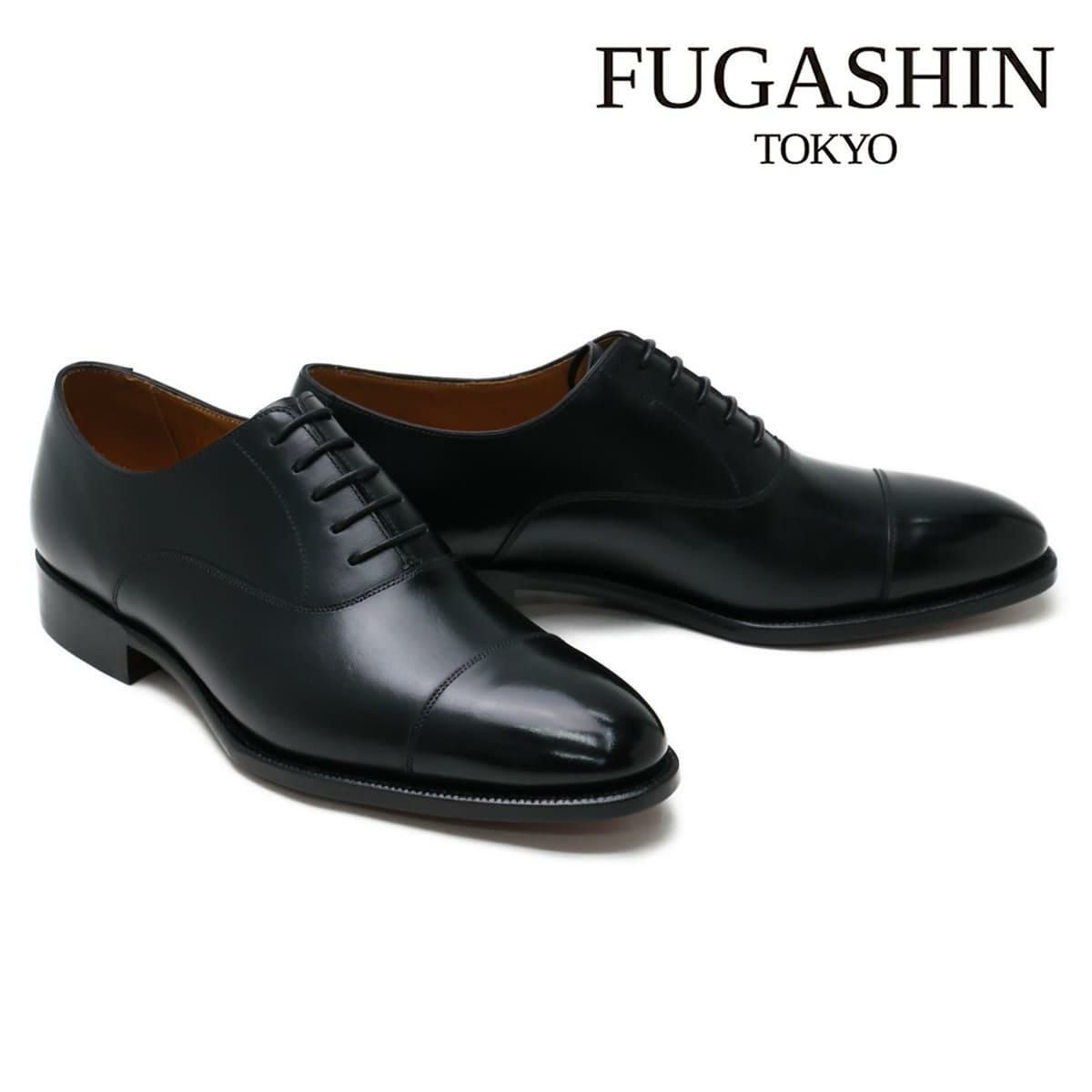 フウガシン メンズ ドレスシューズ ストレートチップ(キャップトゥ