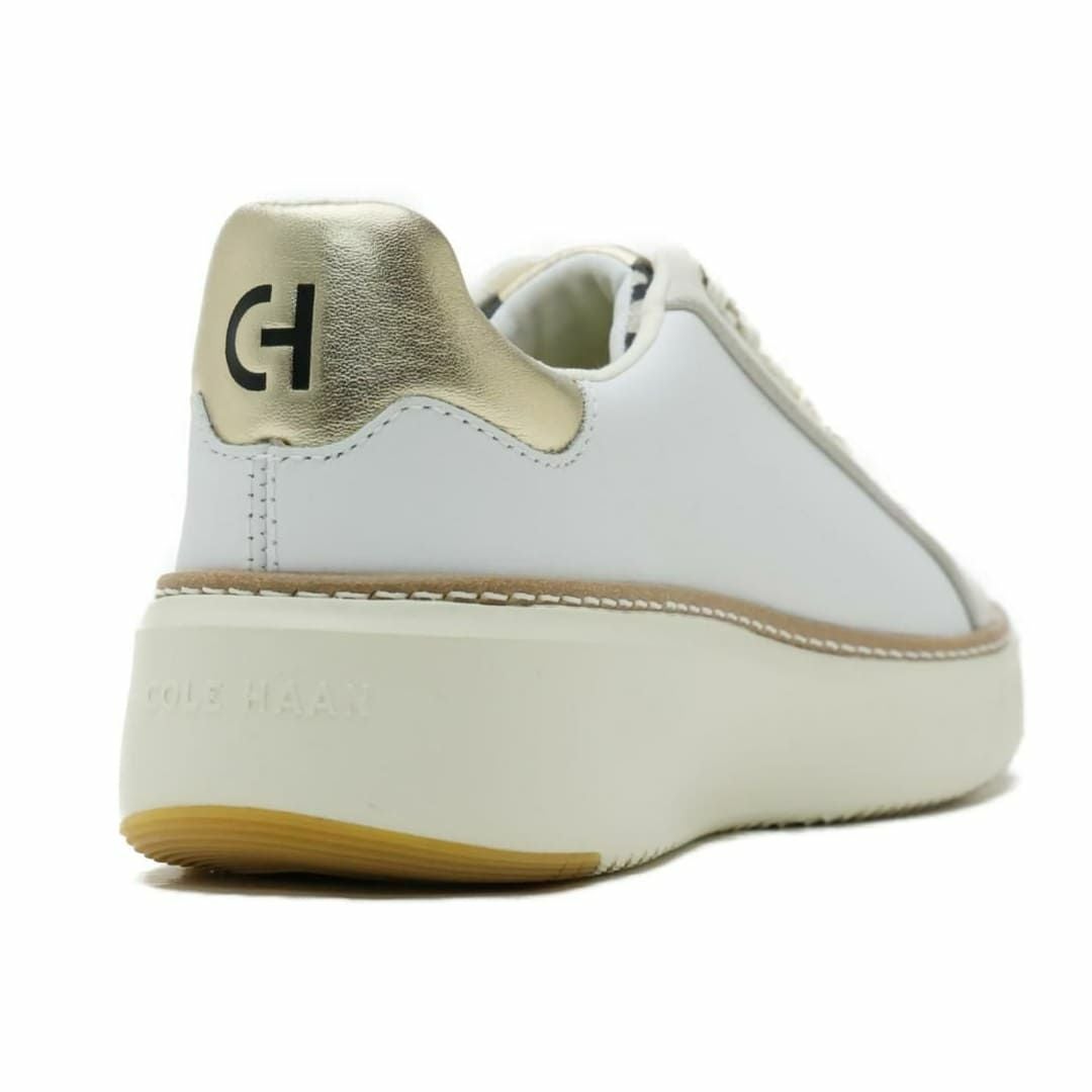 コールハーン レディース グランドプロトップスピン ホワイト レオパード 6