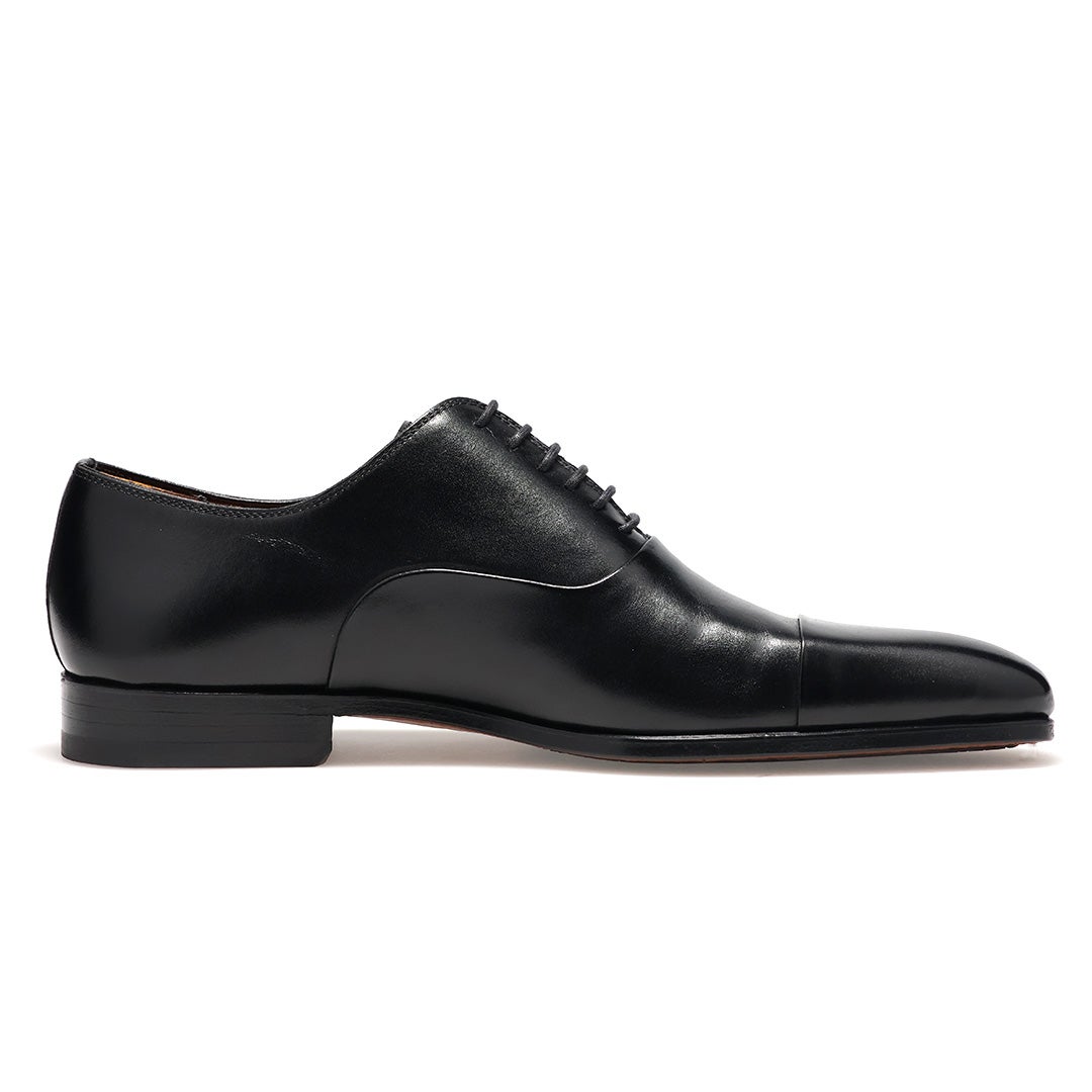 【美品】MAGNANNI マグナーニ ストレートチップ ダークネイビー24.5 マグナーニ / MAGNANNI レベルソ 内羽根ストレートチップ スペイン製
