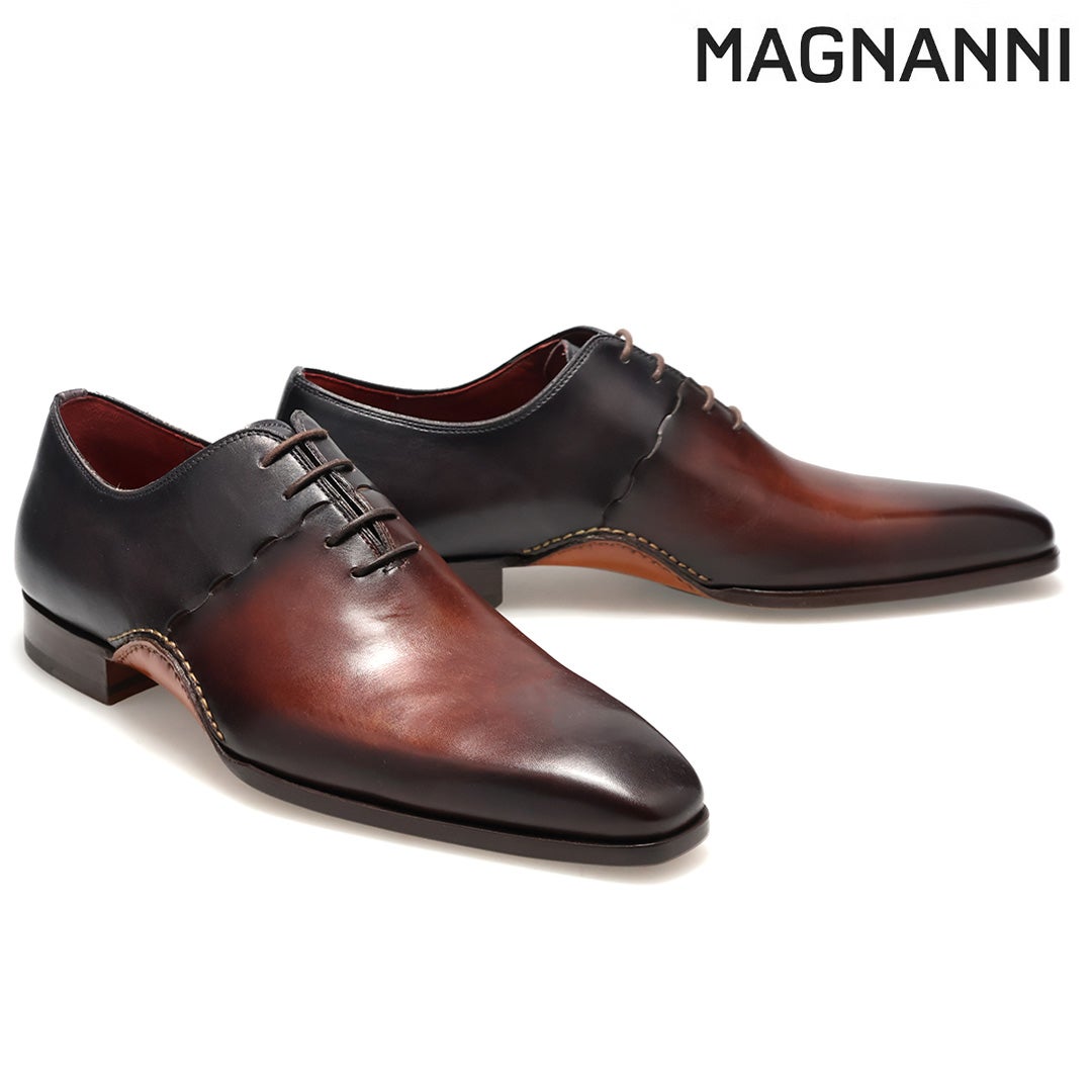 マグナーニ / MAGNANNI ライン ホールカット ツートンカラー スペイン