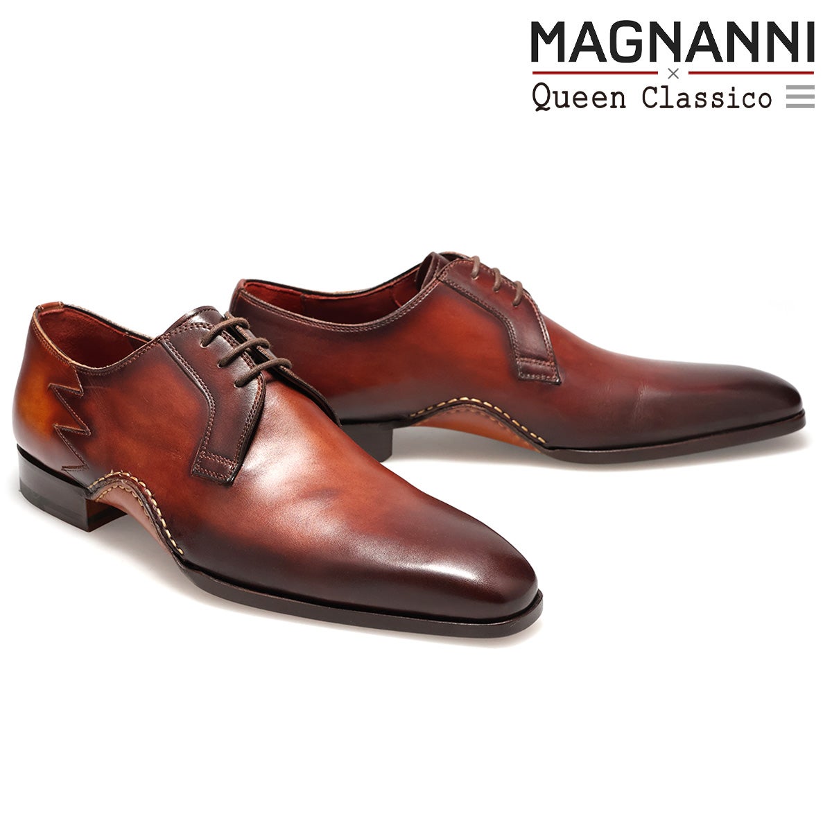マグナーニ / MAGNANNI 外羽根プレーントゥ スパーク スペイン製 25225