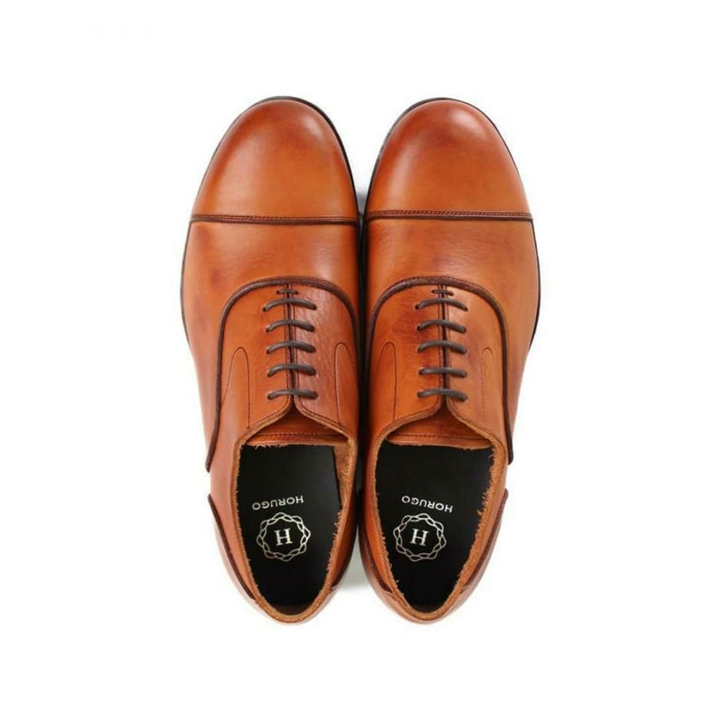 オルゴ メンズ カジュアルシューズ 内羽根ストレートチップ 国産(日本製) HORUGO hs001