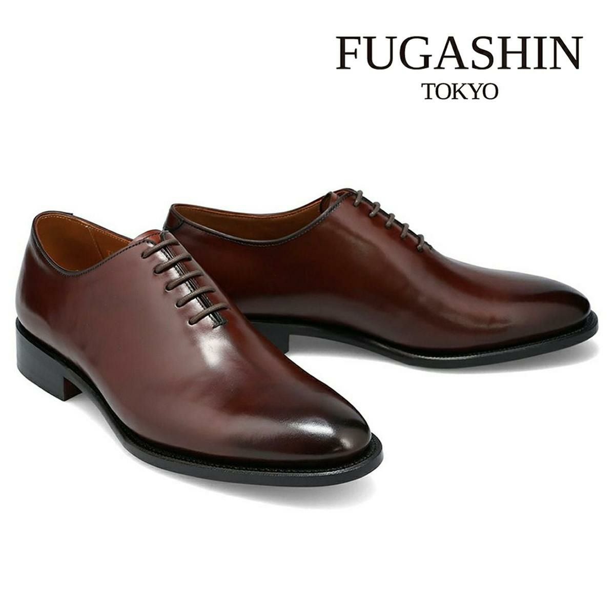 フウガシン メンズ ドレスシューズ ホールカット FUGASHIN