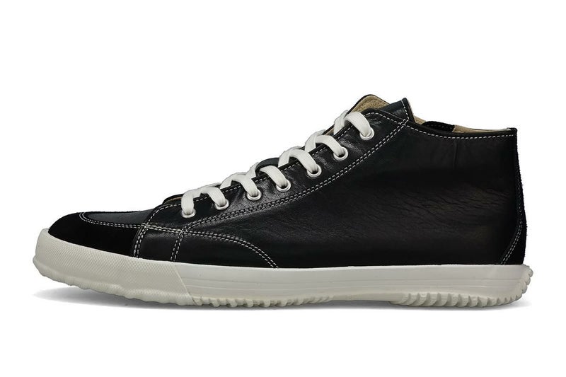 スピングル メンズ スニーカー Spingle ジッパーミドルスニーカー 国産(日本製) 