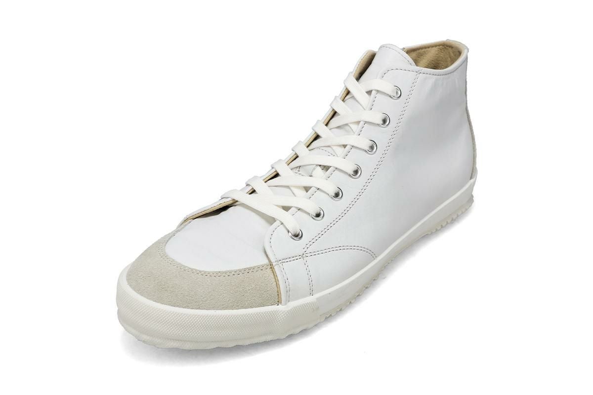 スピングル メンズ スニーカー Spingle ジッパーミドルスニーカー 国産(日本製) 