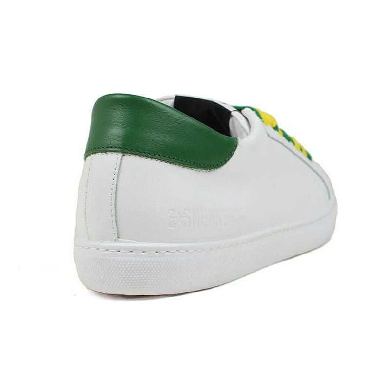 ツースター レディース レザースニーカー ホワイト 6