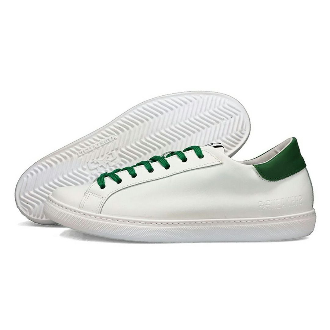 ツースター レディース レザースニーカー ホワイト 9