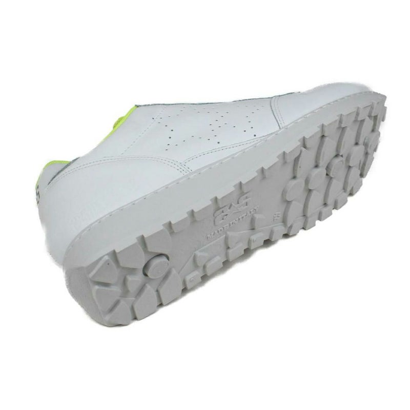 ツースター レディース レザースニーカー ホワイト イエロー 4