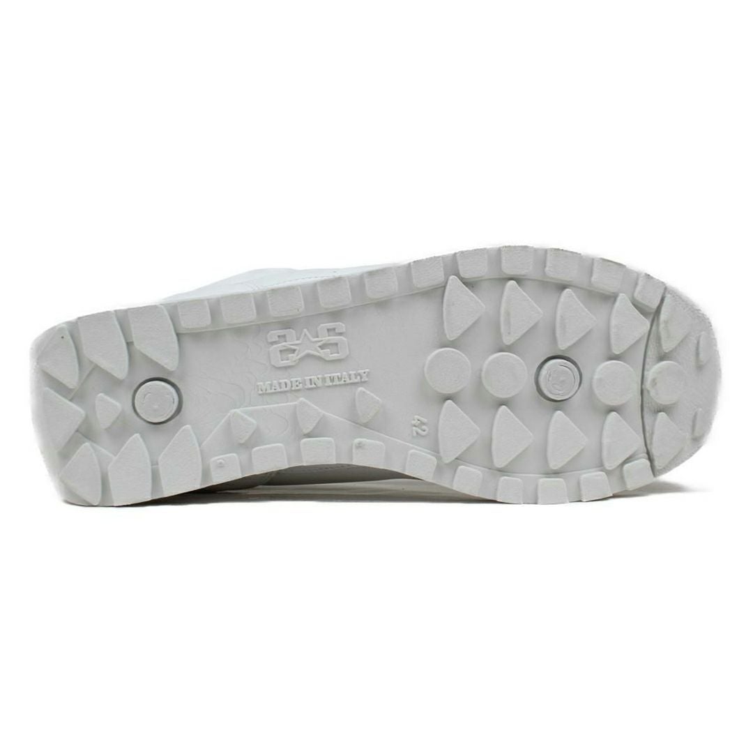 ツースター レディース レザースニーカー ホワイト イエロー 8